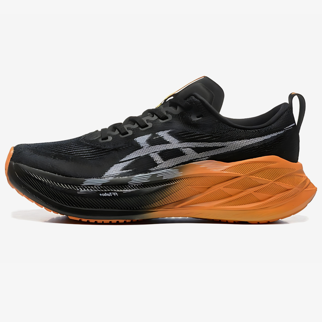 Asics Superblast 2 - Unissex - Preto/Laranja