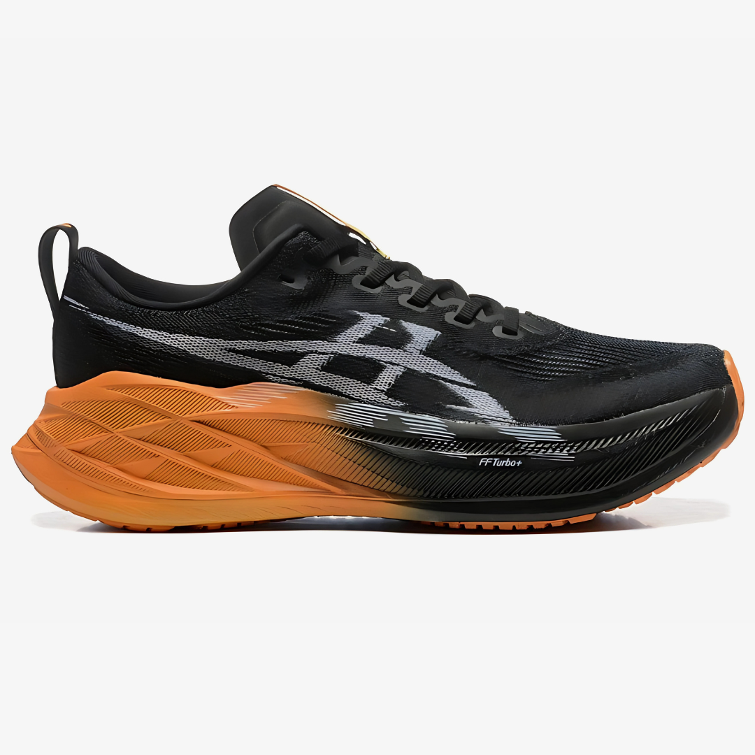 Asics Superblast 2 - Unissex - Preto/Laranja