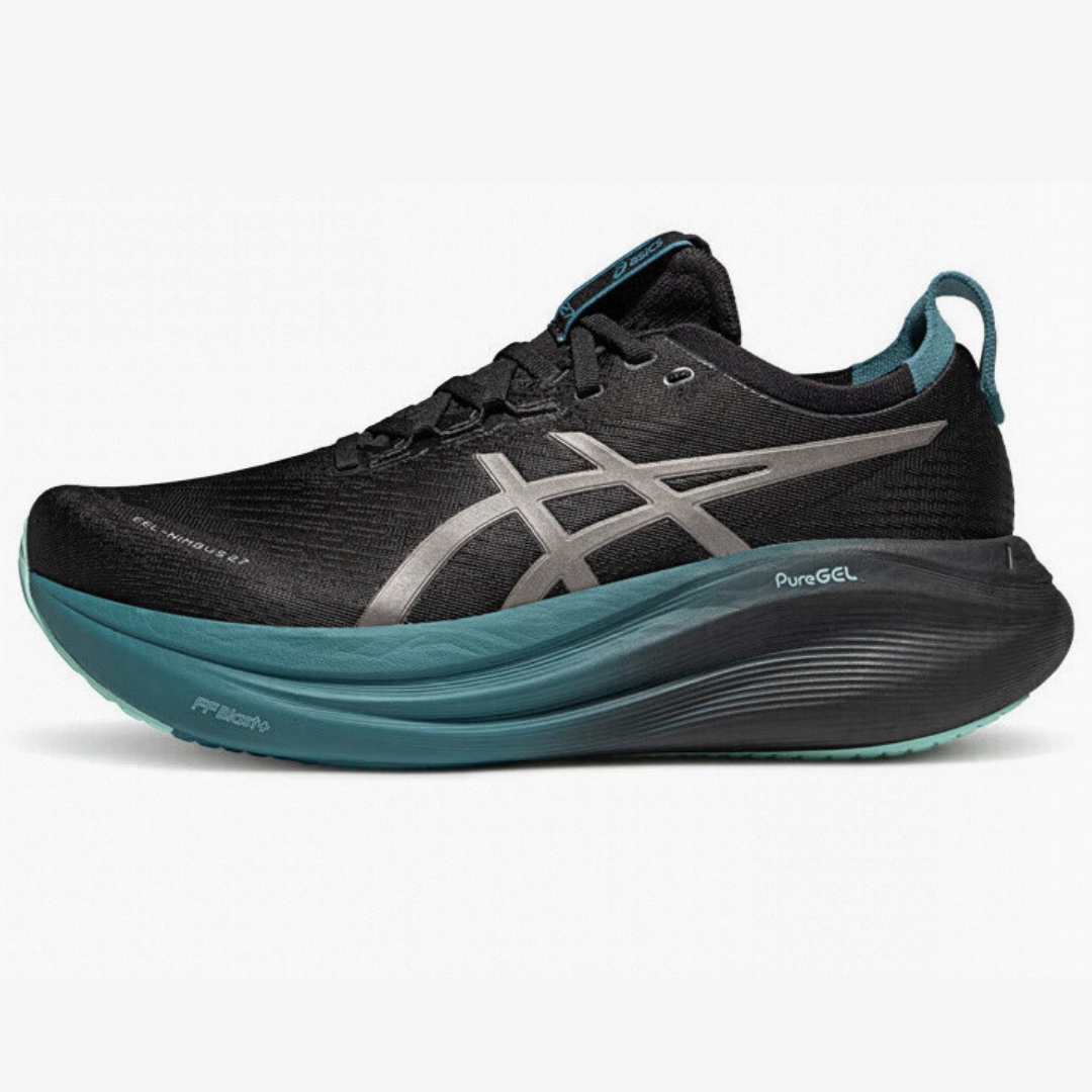 Asics Gel - Nimbus 27 - Preto/Verde
