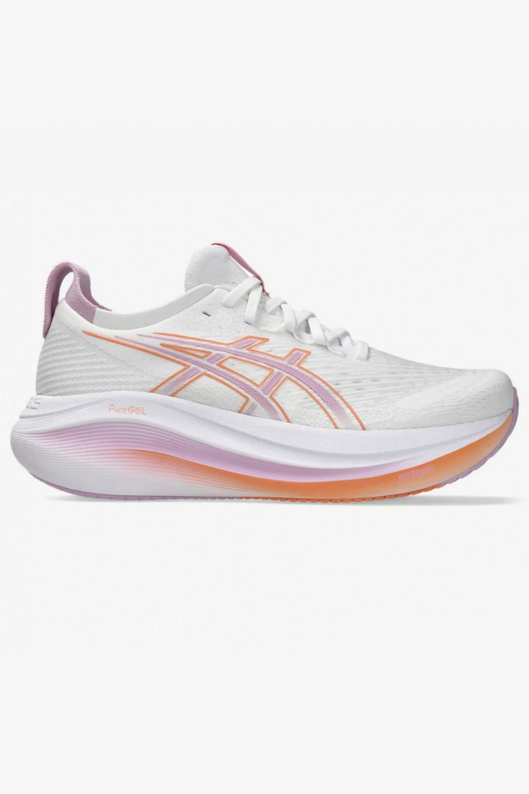 Asics Gel - Nimbus 27 - Branco/Lilás