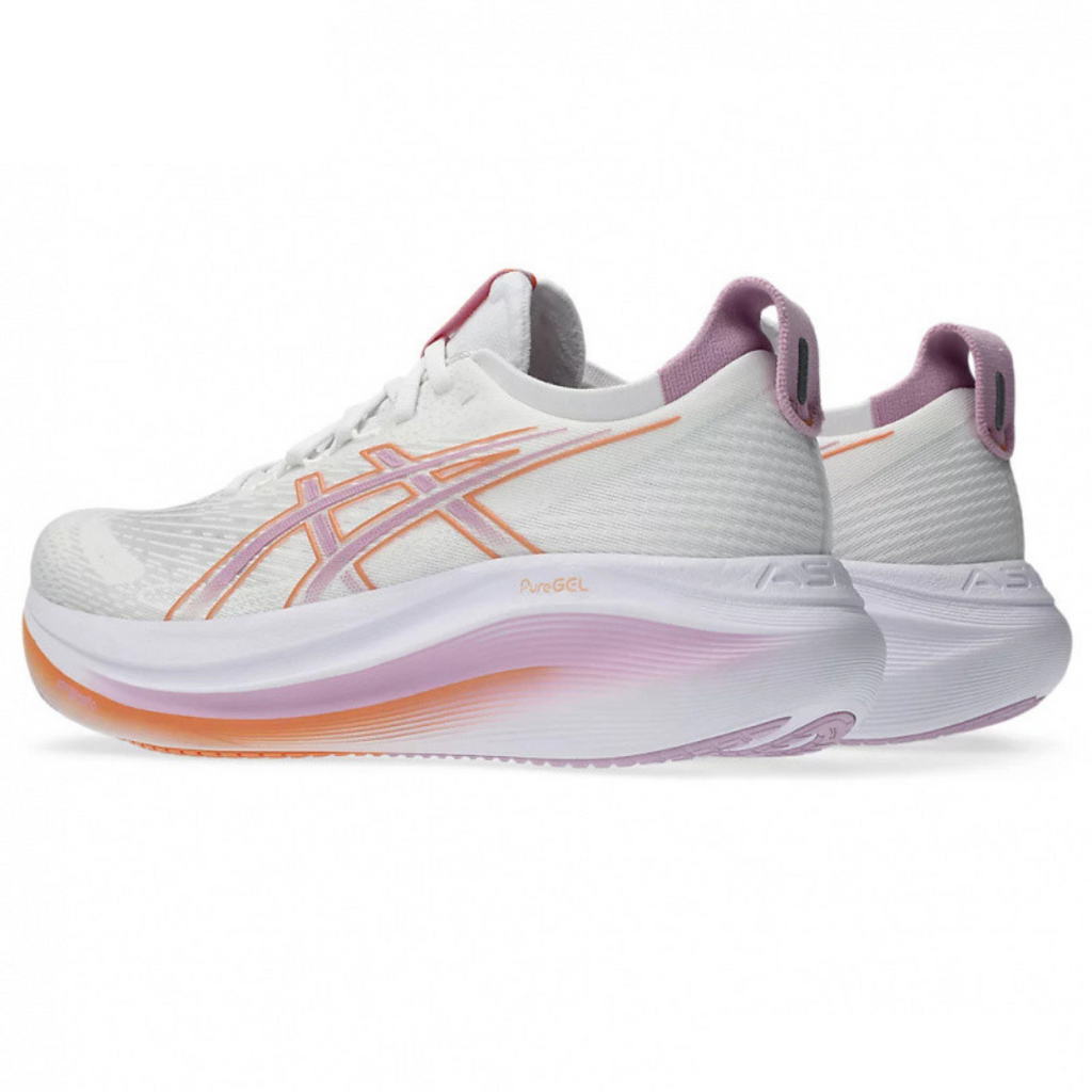 Asics Gel - Nimbus 27 - Branco/Lilás