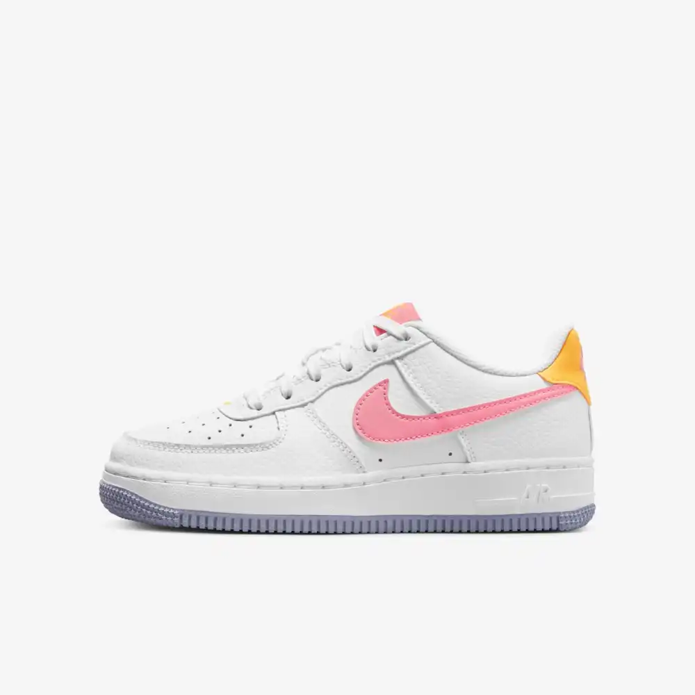 Nike Air Force 1 Low GS Coral Chalk Laser Orange