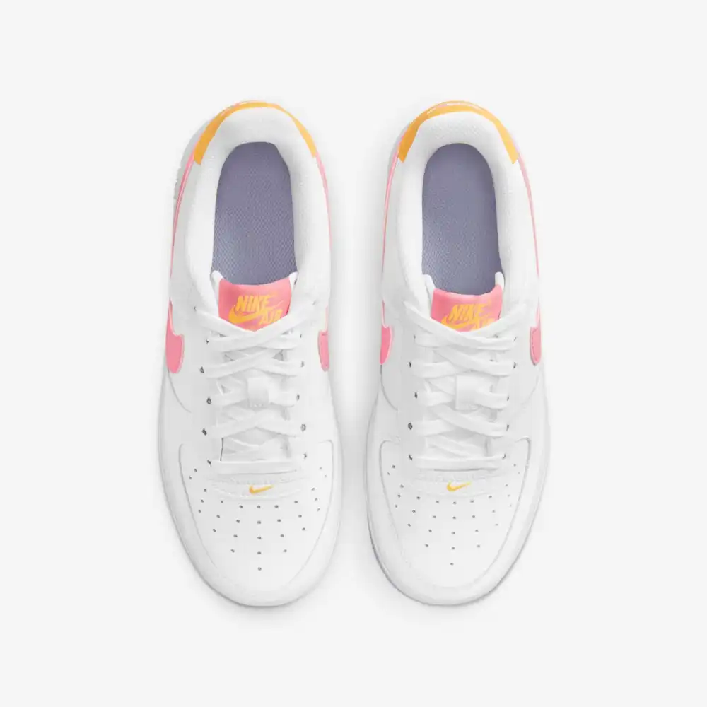 Nike Air Force 1 Low GS Coral Chalk Laser Orange