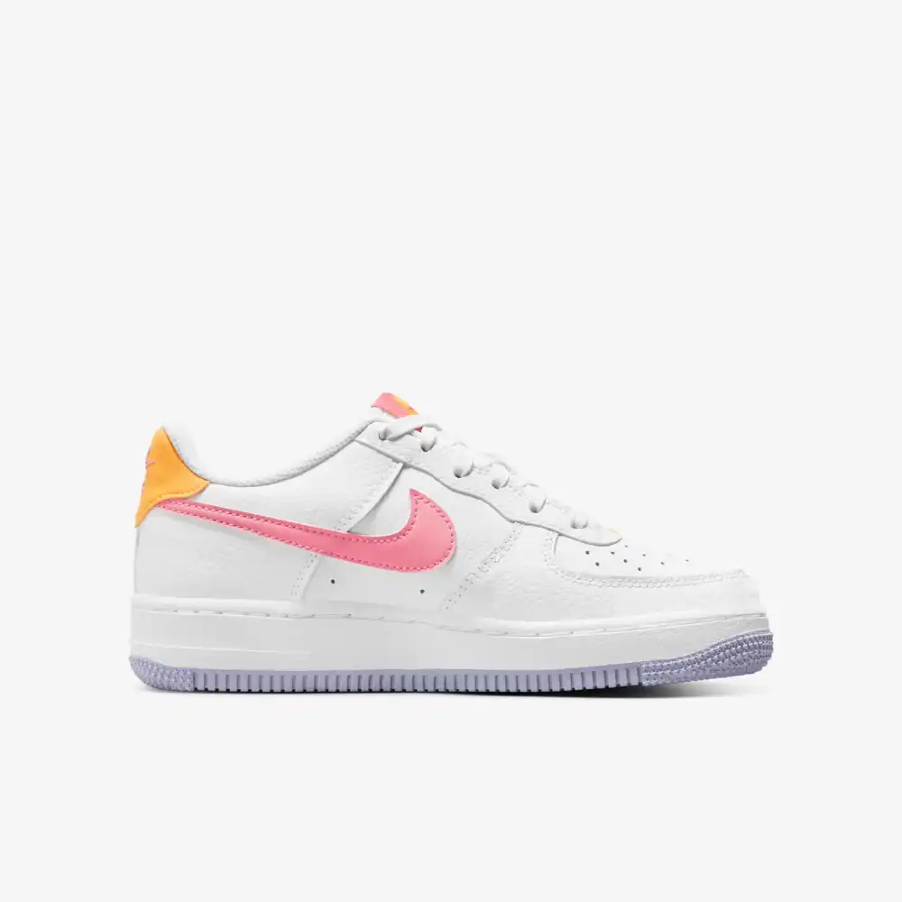 Nike Air Force 1 Low GS Coral Chalk Laser Orange