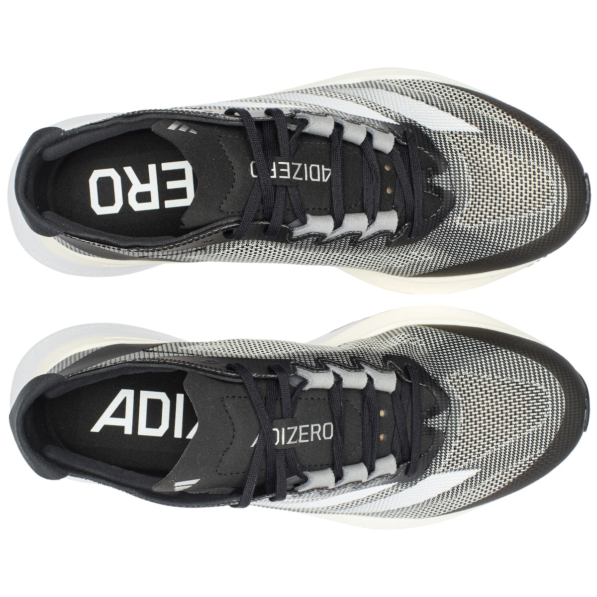 Adidas Adizero Boston 12 - BLACK WHITE
