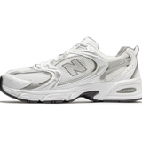 New Balance 530 White Silver Metallic