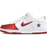 Dunk Low "Supreme Jewel Swoosh Red"