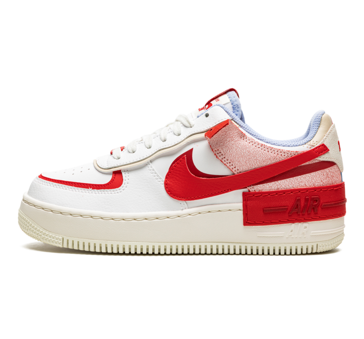 Air Force 1 LO SHADO MNS WMNS "Red Cracked Leather"