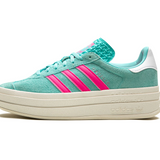 Adidas Gazelle Bold "Flash Aqua / Lucid Pink"