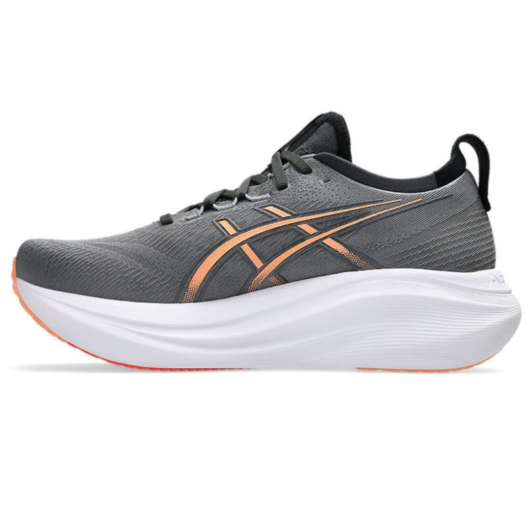 Asics Gel - Nimbus 27 - Cinza/Laranja