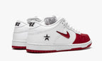 Dunk Low "Supreme Jewel Swoosh Red"