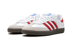 Adidas Samba Vegan "White and Better Scarlet"