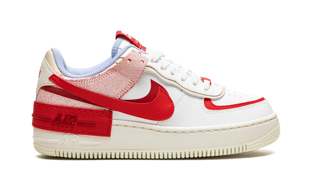 Air Force 1 LO SHADO MNS WMNS "Red Cracked Leather"