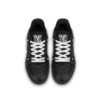 Louis Vuitton Trainer Black Embossed Monogram