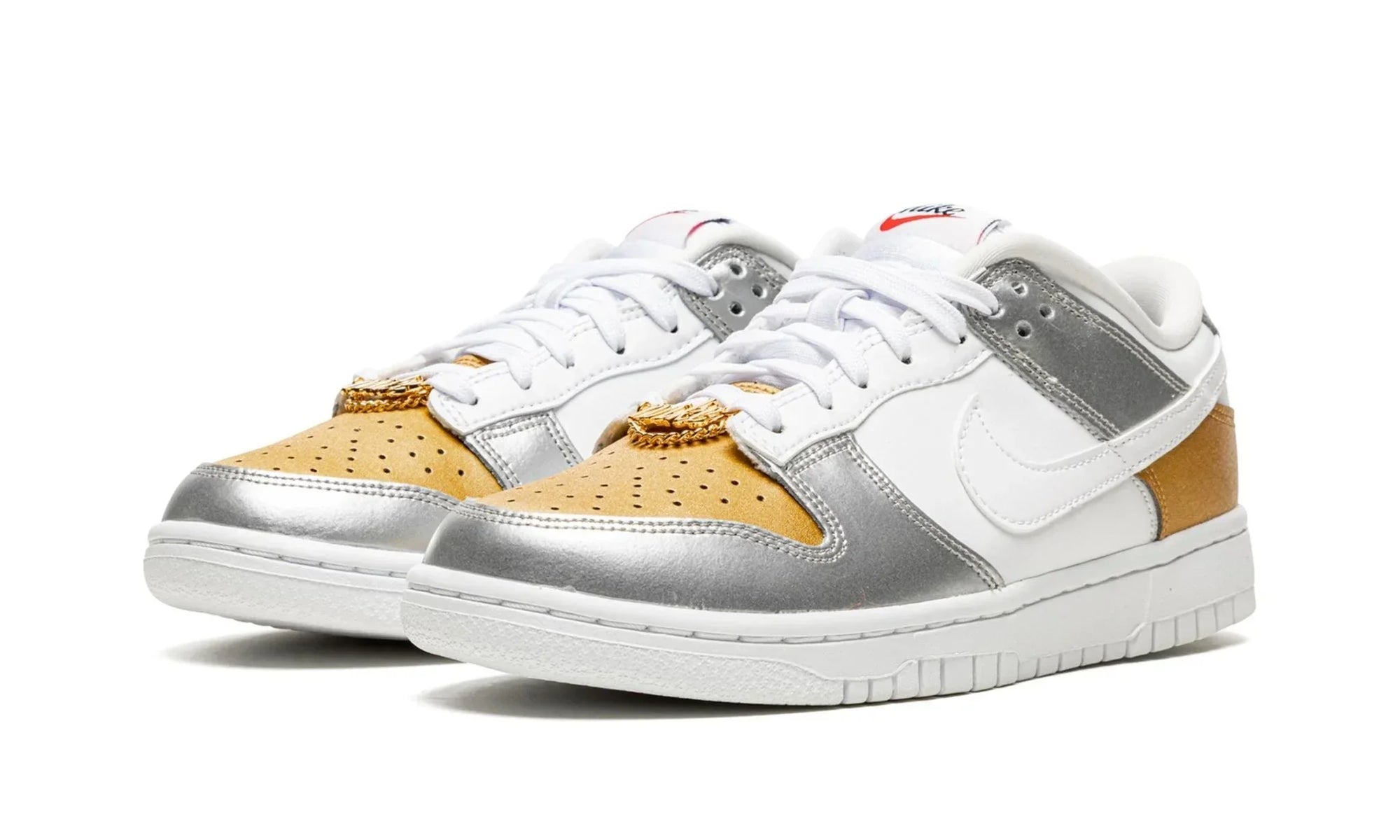 Dunk Low "Gold White Silver"