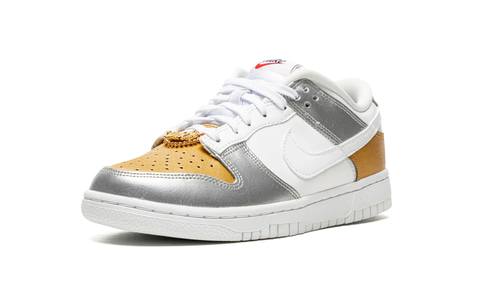 Dunk Low "Gold White Silver"